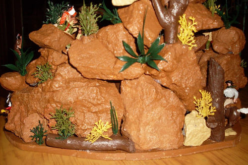 Soldaditos Diorama Emboscada India