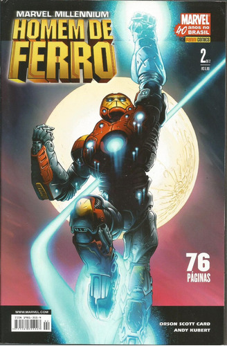 Homem De Ferro Marvel Millennium 02 - Bonellihq 2 Cx187 M20