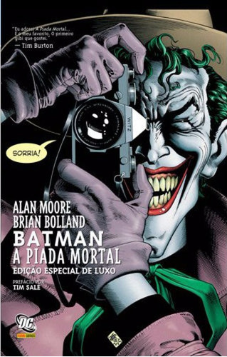 Hq - Batman - A Piada Mortal - Volume 1 - Edição De Luxo