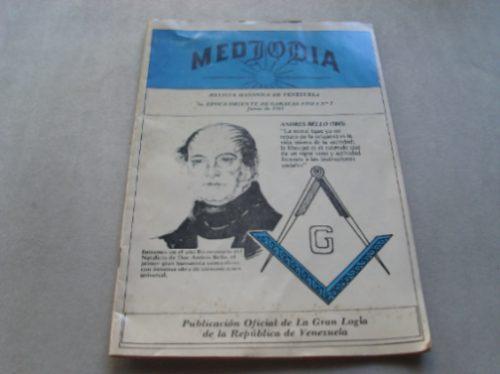 Revista Masonica De Venezuela Mediodia  Caracas Año 1 Nr 1