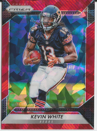 2016 Panini Prizms Red Crystals Kevin White /75 Wr Bears