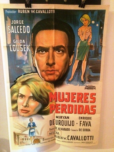 Afiche De Cine Original - Mujeres Perdidas