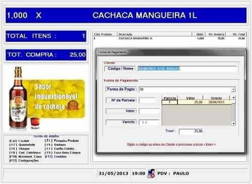 Sistema De Vendas, Caixa E Pdv, Frente De Caixa, Estoque