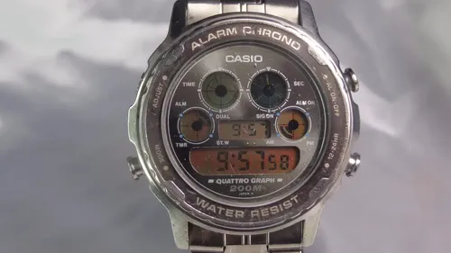 Relógio Casio Quattro Graph Dw 7300 De 1980 Relogiodovovô