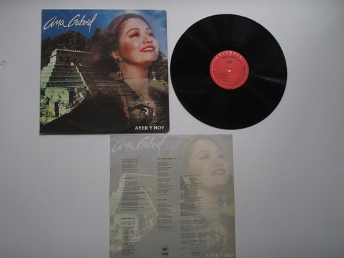 Lp Vinilo Ana Gabriel Ayer Y Hoy Edicion Colombia 1994