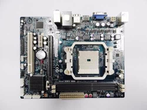 Placa Mãe Desktop A55f-m3 Amd 15-ed 1100 Dual  Ddr3 1866