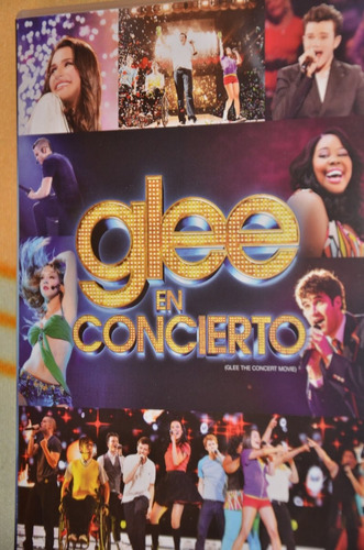 Dvd Glee En Concierto
