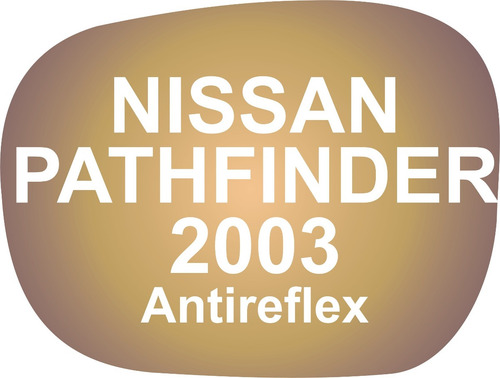 Vidrio Espejo Retrovisor Nissan Pathfinder 2003 Antireflex C