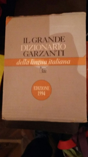 Diccionario Italiano Traido De Italia Casi Sin Uso