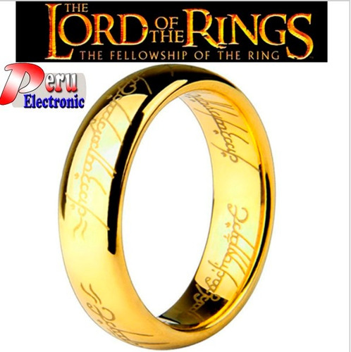 Anillo  Pelicula Señor De Los Anillos. Anillo Sauron