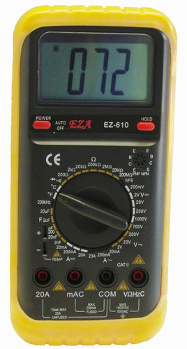 Multimetro Digital Eza- 610 C/ Frequencimetro (novo)*promo*