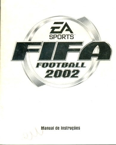 Somente Manual Original Em Portugues Game Fifa Football 2002
