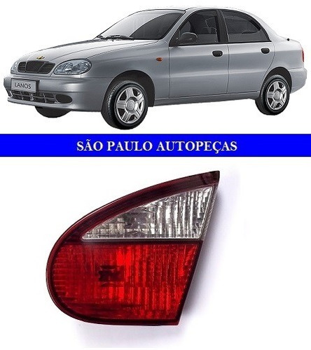 Lanterna Traseira Esquerda Daewoo Lanos 97 00 Tampa Promoção