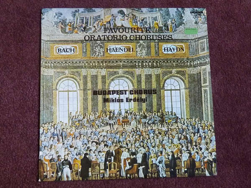 Vinilo Coro De Oratorios Favoritos. Lp Húngaro. Sin Uso.