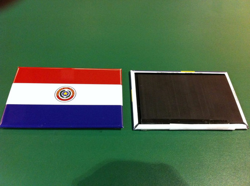 Ímã Da Bandeira Do Paraguai