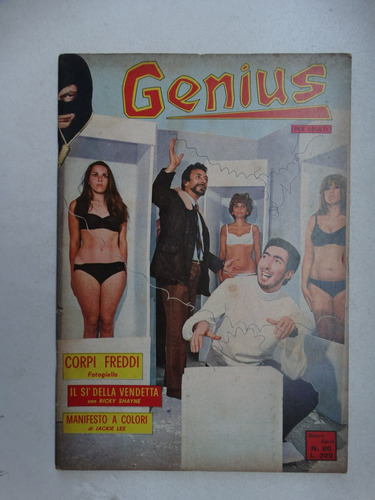 Genius Nº 60 16 Settembre 1968 Em Italiano