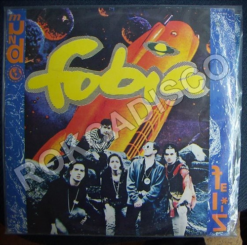 Rock Mexicano, Fobia, Mundo Feliz, Lp 12´,