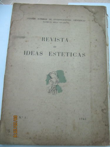 Revista De Ideas Esteticas Nº 1 1943