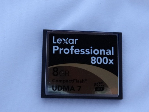 Cartão Lexar Professional 800x 8gb 120mb/s