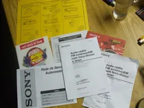Comprar Manuais Instruções Radio Cd Am Fm Sony