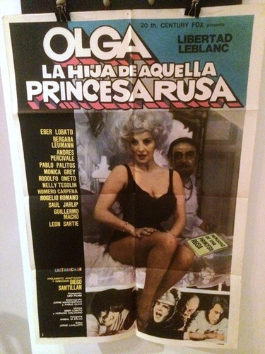 Afiche De Cine  - Olga, La Hija De Aquella Princesa Rusa (2)