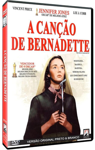 A Canção De Bernadette - Dvd - Jennifer Jones  Vincent Price