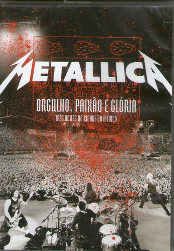 Dvd Metallica - Orgulho,paixão E Glória - Novo***