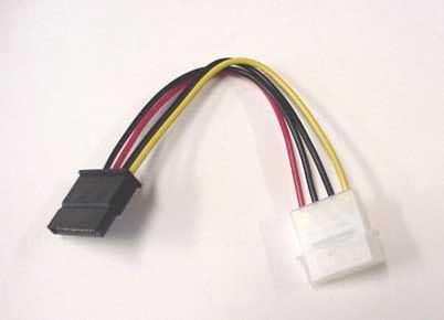 Cable De Corriente Para Discos Duros Serial Ata - Sata