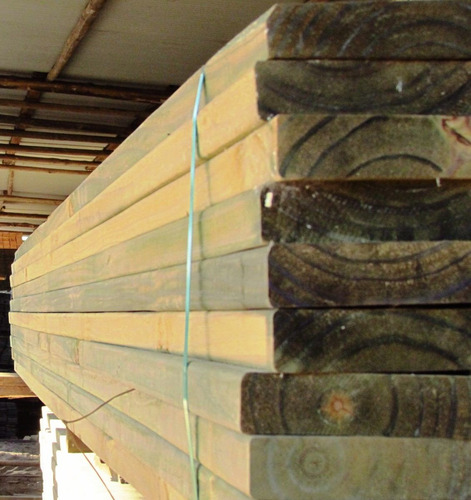 Imagen 4 de 4 de Tabla De Deck Cca 6x1,5x 3,30 Mts De Madera Tratada Curada