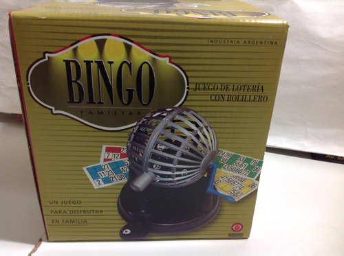 Juego De Bingo Con Bolillero Habano Envio Sin Cargo Caba