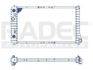 Radiador Pontiac Sunfire 1999-2000-2001-2002 4cil Automatico