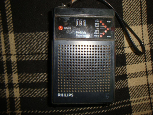 Radio Philips Solo  Am  2 Pilas Doble A Sin Envios