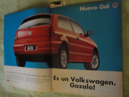 Publicidad Volkswagen Gol Año 1996