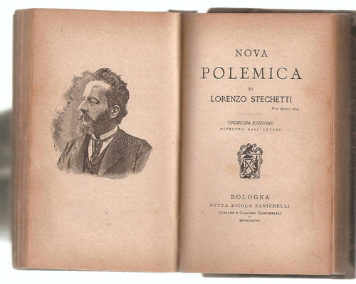 Postuma - Nova Polemica Stechetti Zanichelli - Bologna 1896