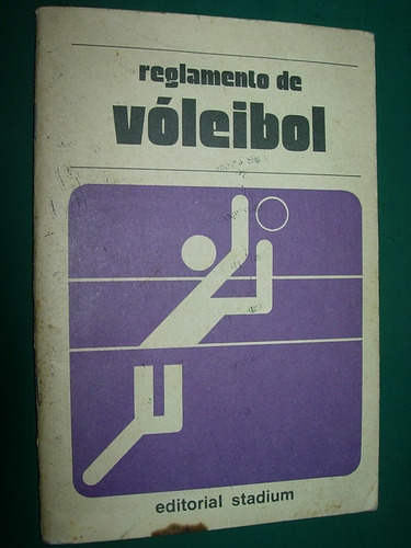 Libro Reglamento De Voleibol Editorial Stadium Deporte Voley