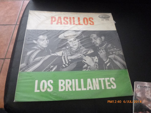 Vinilo Lp De Los Brillantes --- Pasillos (xx1004 (Usado)