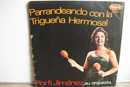 Lp Vinilo Porfi Jimenez Y Su Orquesta Parrandeando