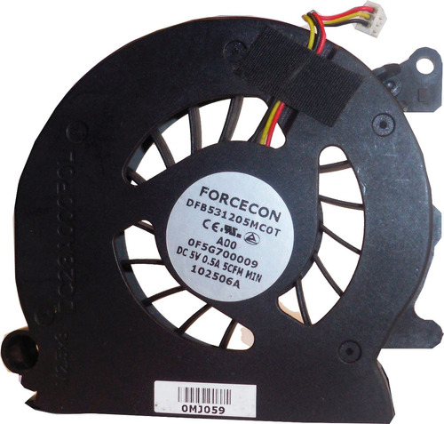 Ventilador Fan Laptop Dell Xps M1210