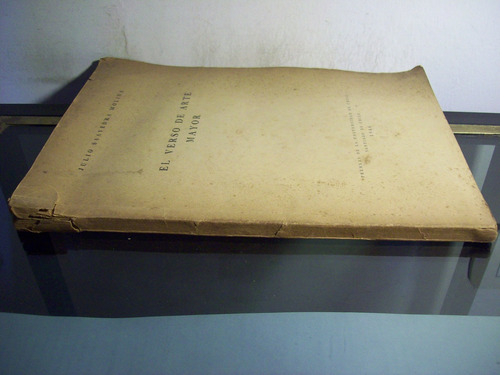 Adp El Verso De Arte Mayor Julio S. Molina / 1946