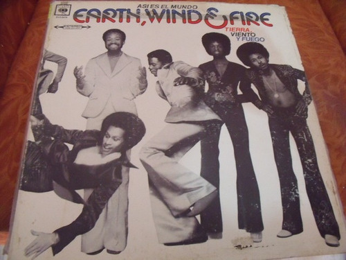 Lp Earth Wind Fire Asi Es El Mundo,