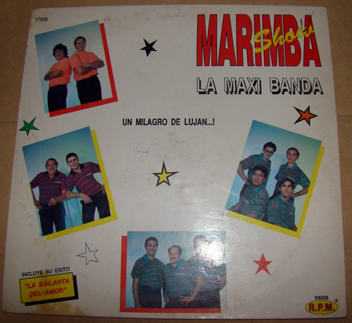 La Maxi Banda Marimba Show Lp Argentino / Kktus