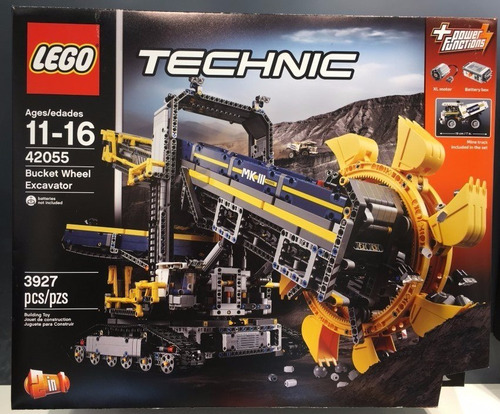 Lego Technic 42055 Bucket Wheel Excavator Único En Ml Sellad (Usado)