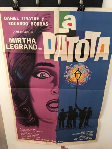 Afiche De Cine Original - La Patota