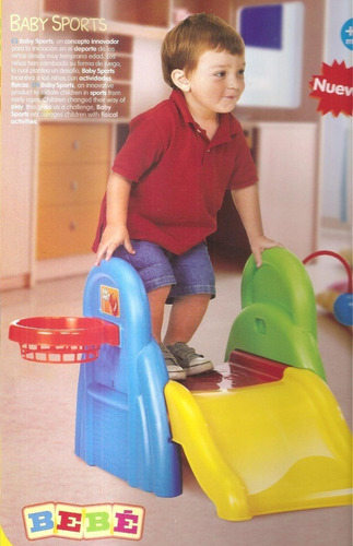 Baby Sports Rondi Tobogan Deportes Actividades Bebe Plástico
