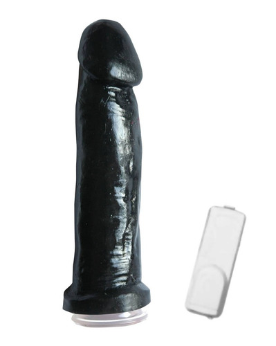 Vibrador Con Ventosa Superl Black Sex Shop Buenos Aires