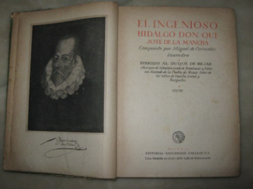 Don Quijote De La Mancha,editorial Saturnino Calleja 1920