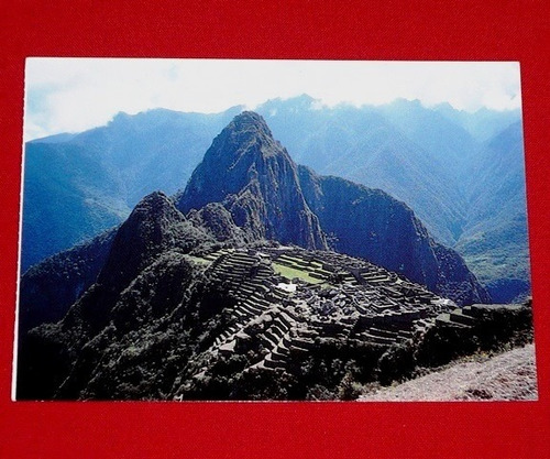 Postal Machu Picchu Cusco Perú Hada Tours Wilfredo Loayza