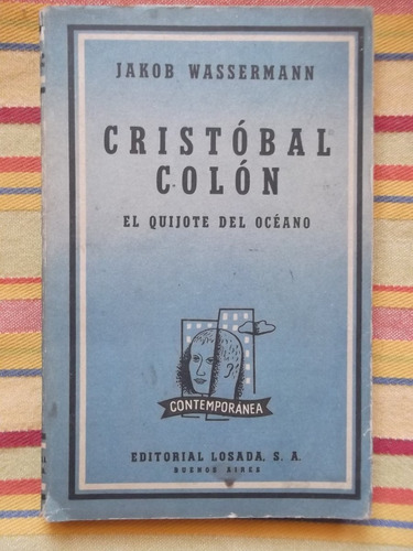 Cristóbal Colón Jakob Wasserman 1958