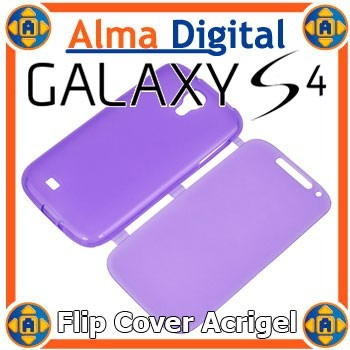 Imagen 3 de 3 de Flip Cover Gel Samsung S4 Estuche Forro Protector Siv I9500