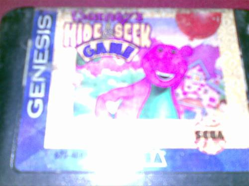 Sega Genesis Solo Juego ( Barneys Hide Seek Game)